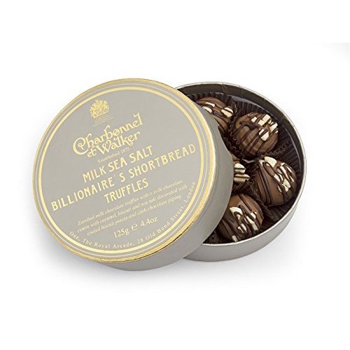 Charbonnel et Walker milk sea salt billionaires shortbread truffles 125g - Delivered to Your Door